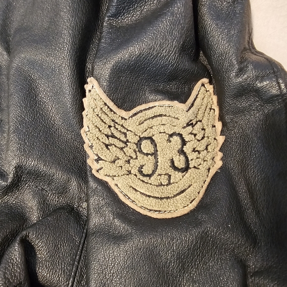Vintage Leather biker jacket - Picture 3 of 8